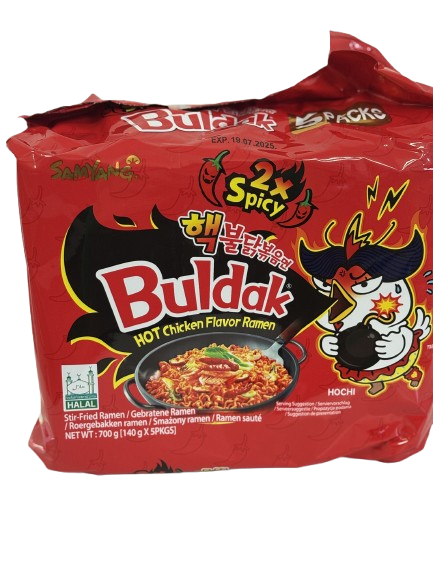 2x Spicy Chicken-Flavored Stir-Fried Ramen