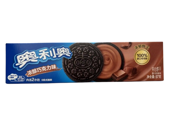 Double Chocolate Flavored Sandwich Biscuit