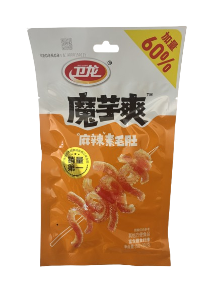 Mala flavor konjac strip snack
