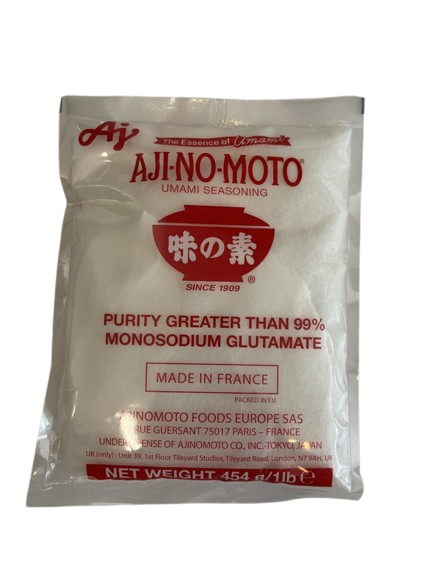 Monosodium glutamate flavor enhancer
