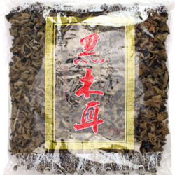 Dried black fungus