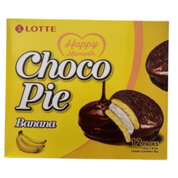 Banana Flavored Chocolate-Covered Cake