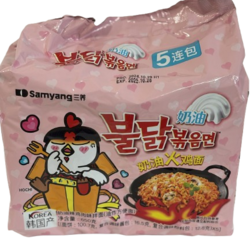 Carbonara-Flavored Spicy Stir-Fried Ramen