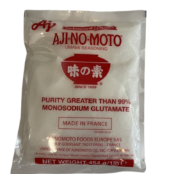 Monosodium glutamate flavor enhancer